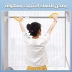 منظم ستارة حمام قابل للتمديد بدون حفر، قوي جدًا بتحمّل عالي